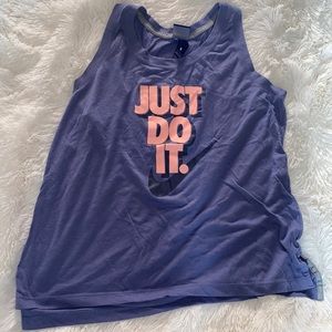 Nike Womens Large tank top (lilac)
